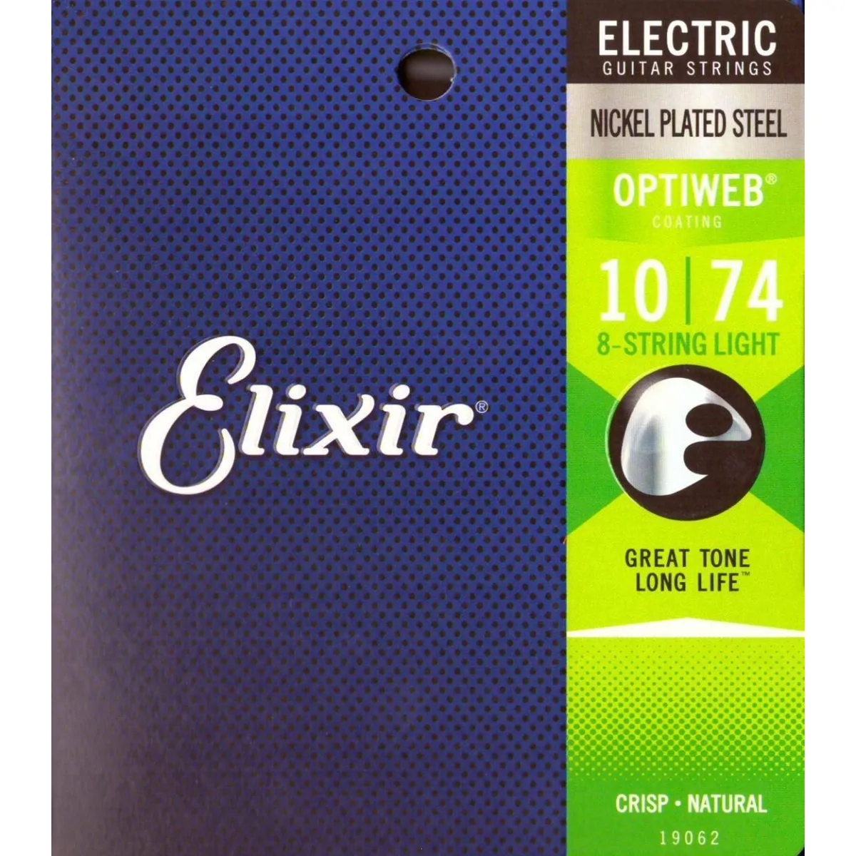 ELIXIR Elixir 19062 Optiweb 10-74 struny do 8-mio strunowej elektrycznej