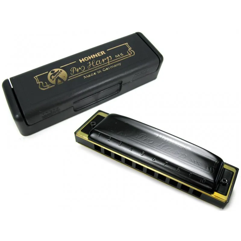 HOHNER Harmonijka ustna Hohner Pro Harp MS - tonacja B - zdjecie 3