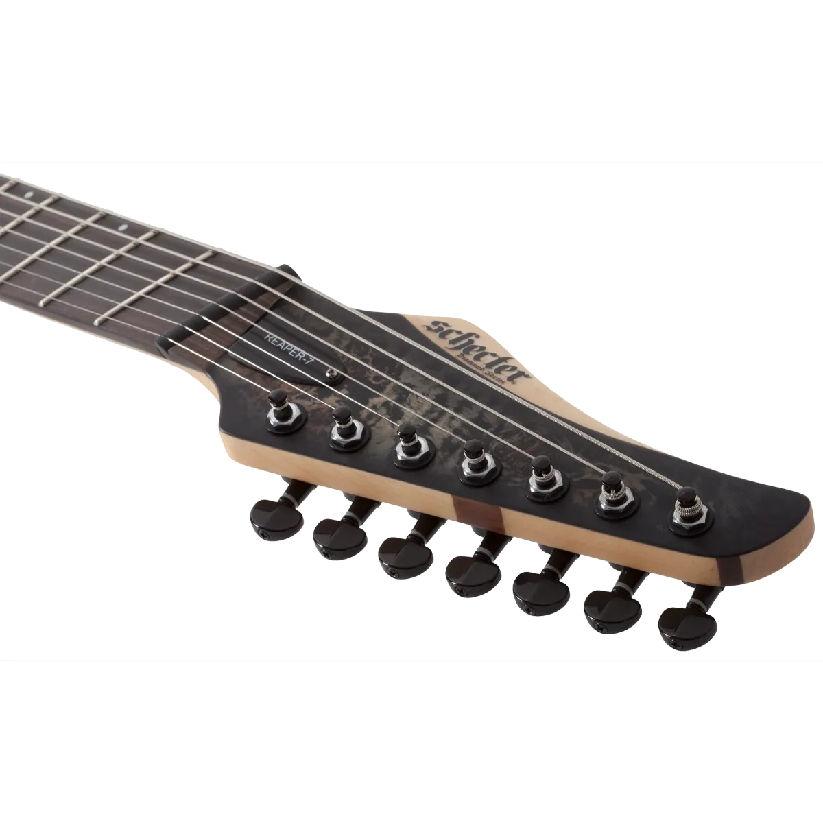 SCHECTER Schecter Reaper 7 Multiscale Charcoal Burst - zdjecie 9