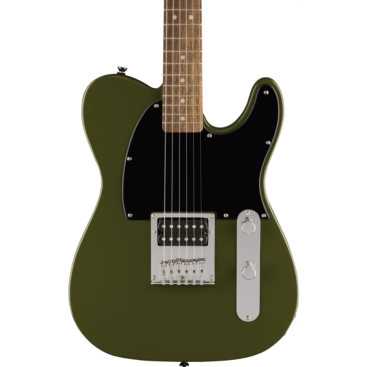 Squier Squier Sonic Esquire H Laurel Fingerboard Black Pickguard Olive - zdjecie 3