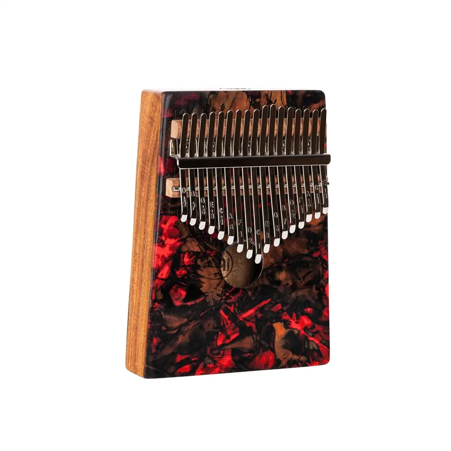 MEINL Meinl Sound Hole Designer Kalimba KA17LV Lava - zdjecie 4