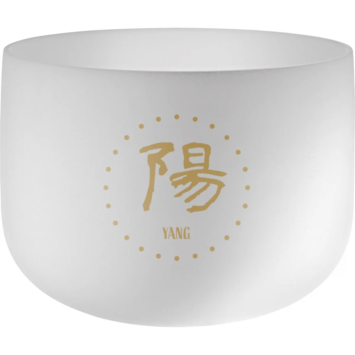 Meinl Sonic Energy MEINL Sonic Energy 14" TCM Crystal Singing Bowl, Yang 252.44 Hz Misa TCMCSB14-YG
