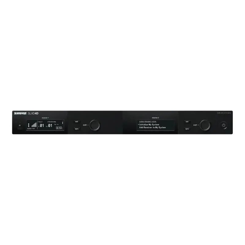 SHURE Shure SLXD 4DE-J53 (562-606 MHz) odbiornik podwójny Diversity