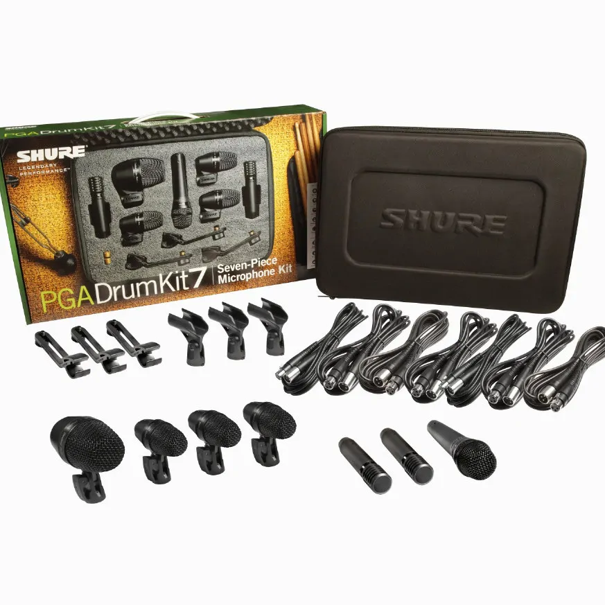 SHURE Shure PGA DRUMKIT7 - zestaw mikrofonów do perkusji - zdjecie 2