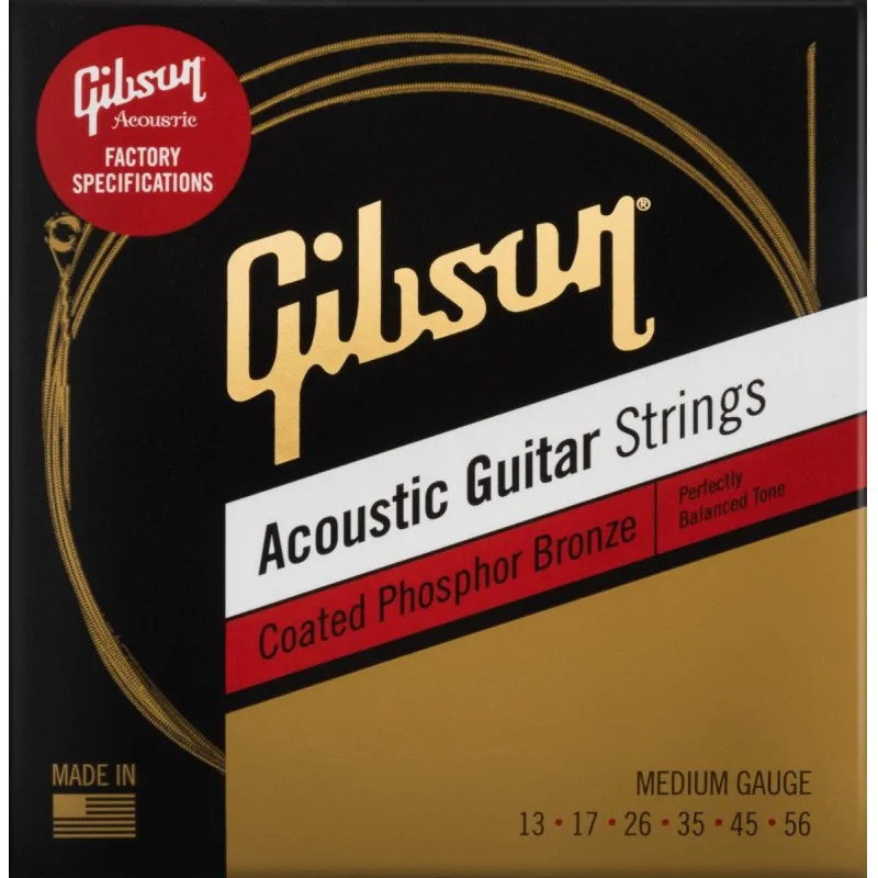 Gibson Gibson SAG-CPB13 13-56 Coated Phosphor Bronze struny elektryczne