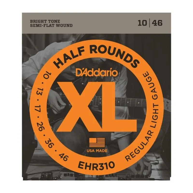 D'ADDARIO D'Addario EHR310 - Half Rounds 10-46