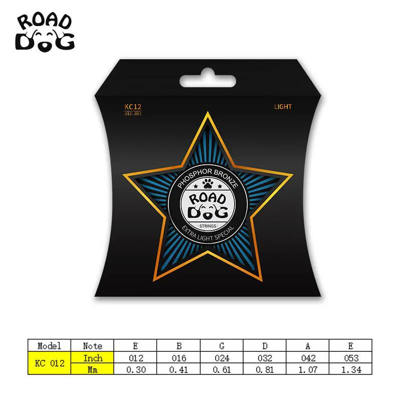  ROAD DOG KC12 Struny do gitary akustycznej - zdjecie 3