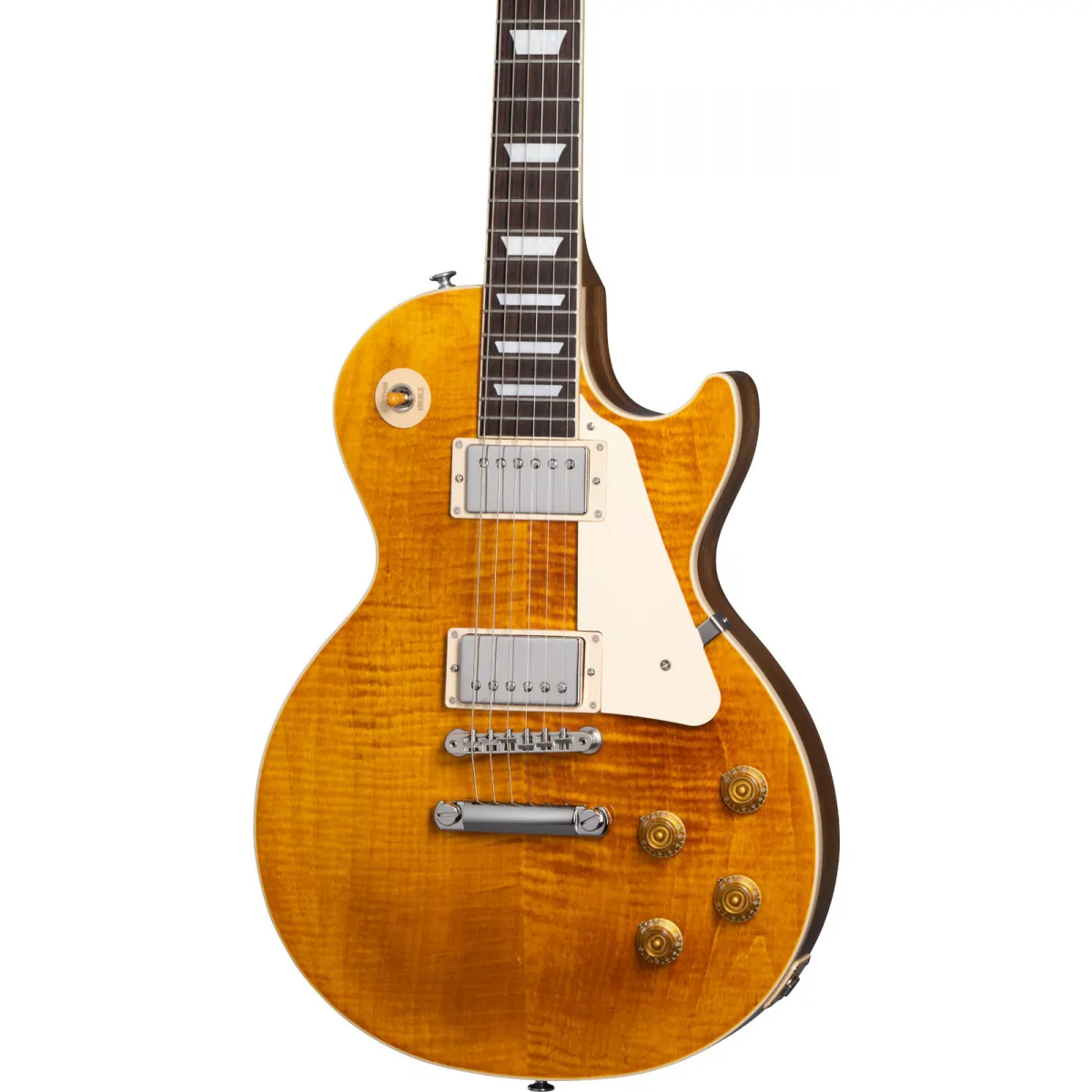 Gibson Gibson Les Paul Standard 50s Figured Top Honey Amber - zdjecie 4