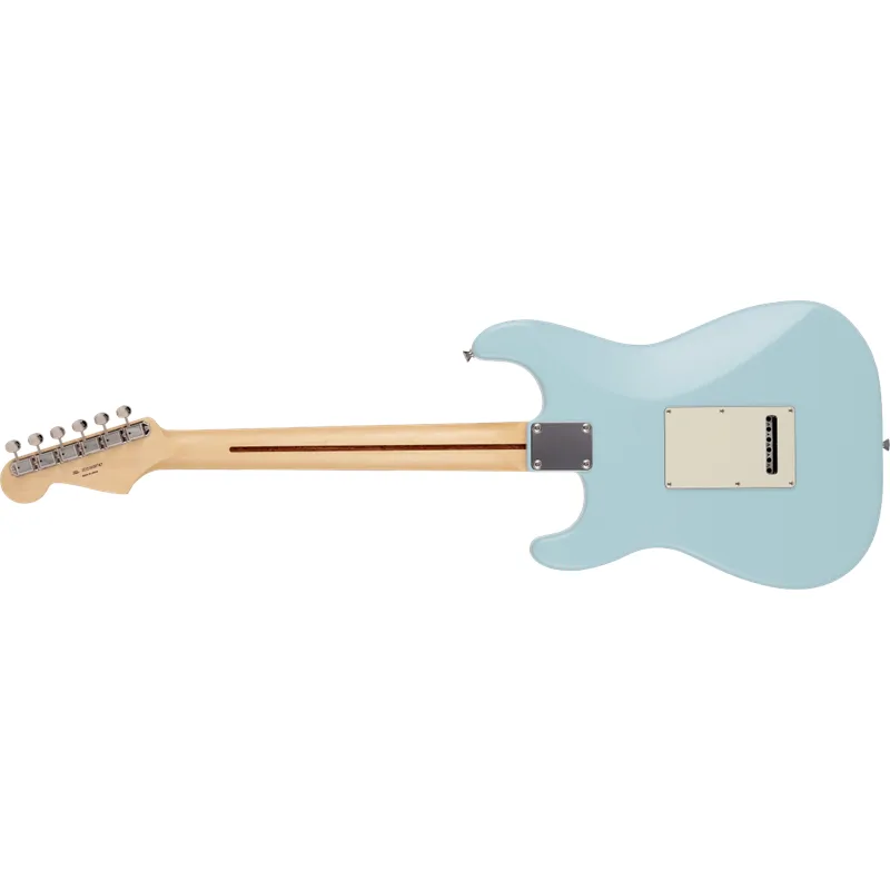FENDER Fender Made in Japan Junior Collection Stratocaster Rosewood Fingerboard Satin Daphne Blue - zdjecie 2