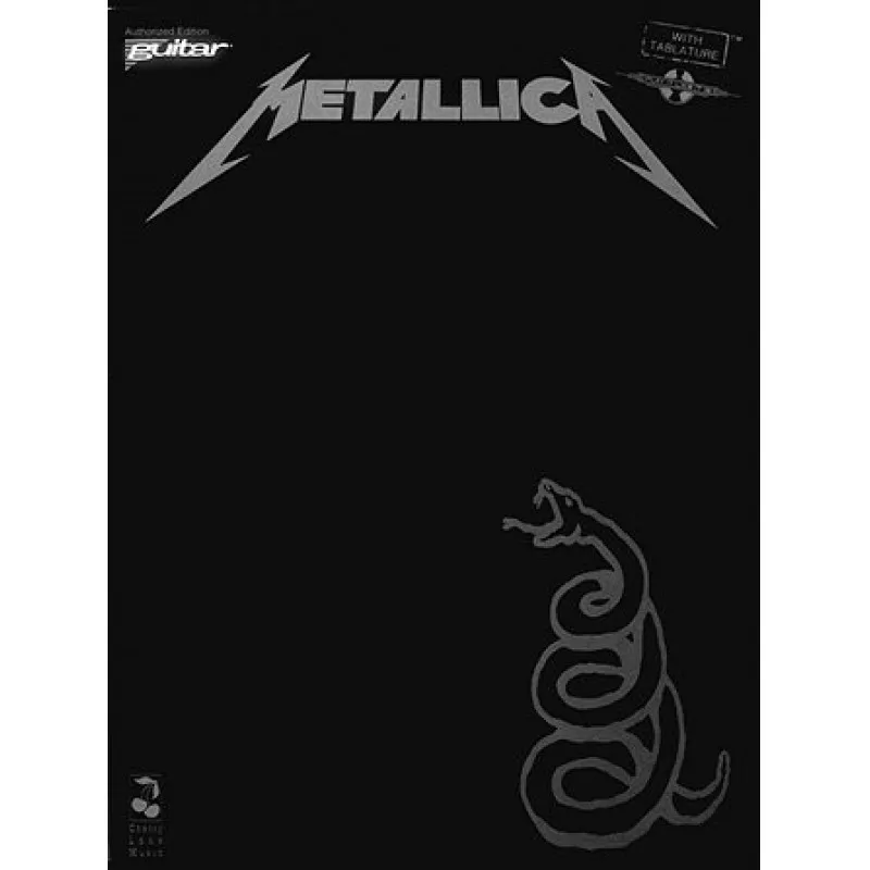Cherry Lane Music Company Cherry Lane Metallica Black Electric Guitar