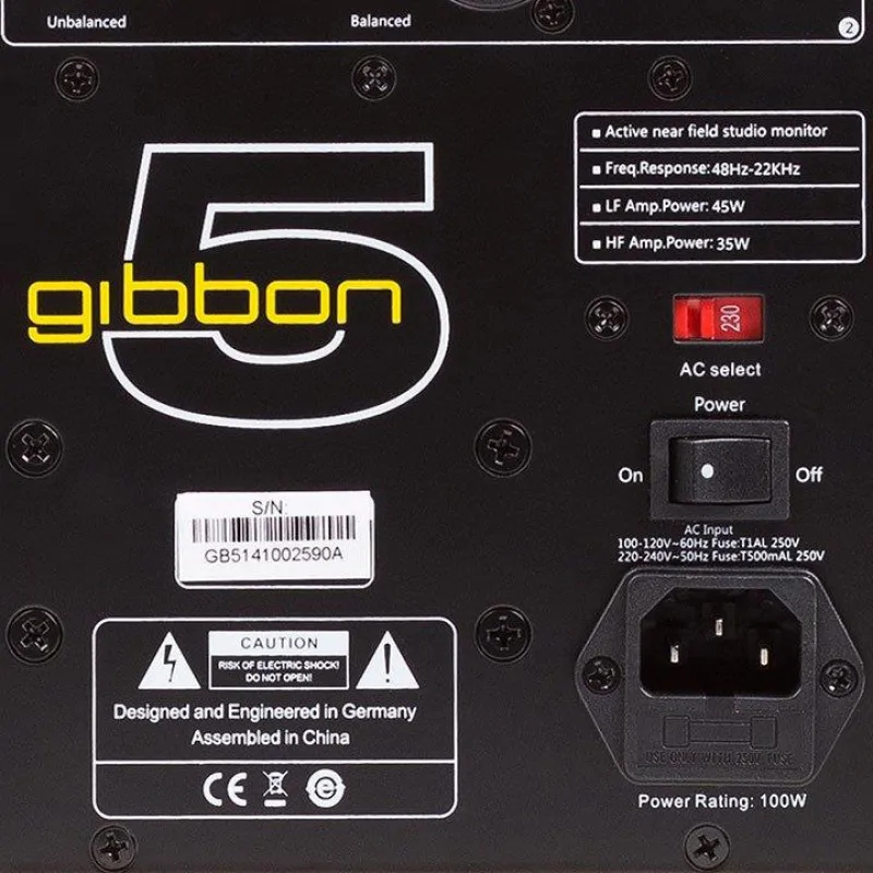 Monkey Banana Monkey Banana Gibbon 5 WH - monitor aktywny - zdjecie 2