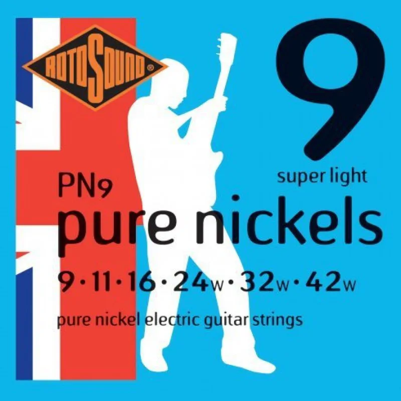 ROTOSOUND Rotosound PN9 Pure Nickles struny do elektryka 9-42