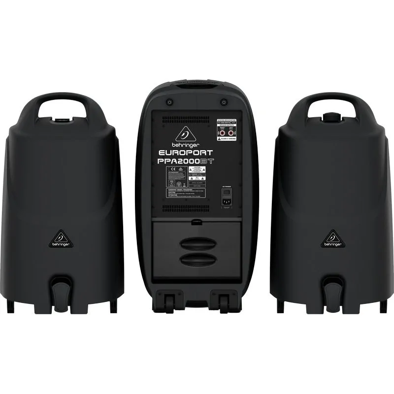 Behringer Behringer EUROPORT PPA2000BT - przenośny system nagłosnieniowy - zdjecie 4