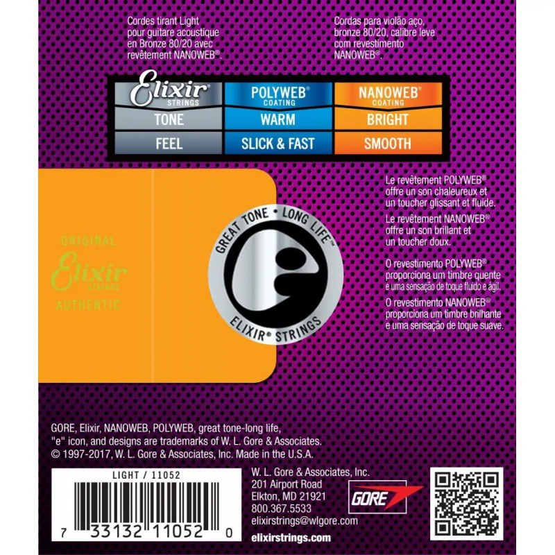 ELIXIR Elixir NanoWeb Bronze Light 12-53 - zdjecie 2