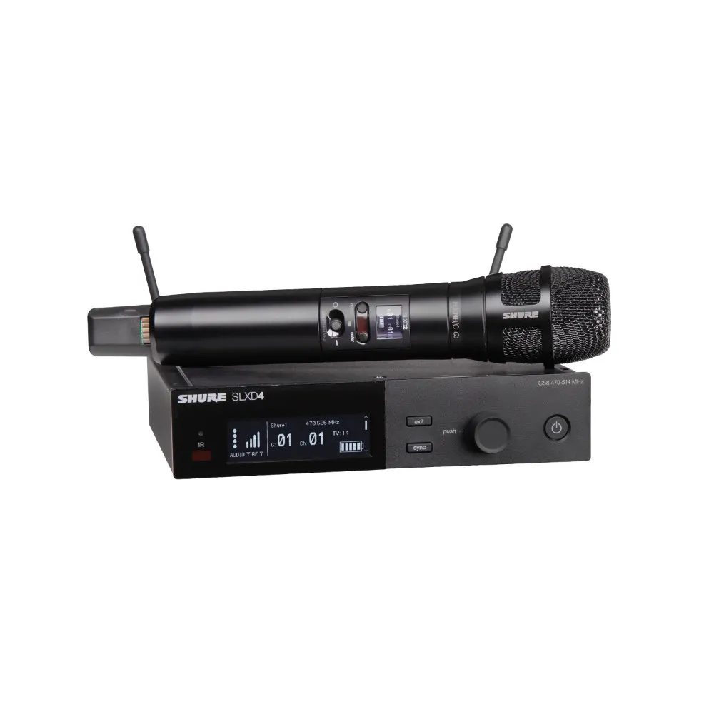 SHURE Shure SLXD24E/N8CB-G59 - Cyfrowy system bezprzewodowy z mikrofonem  zkapsułą N8/C