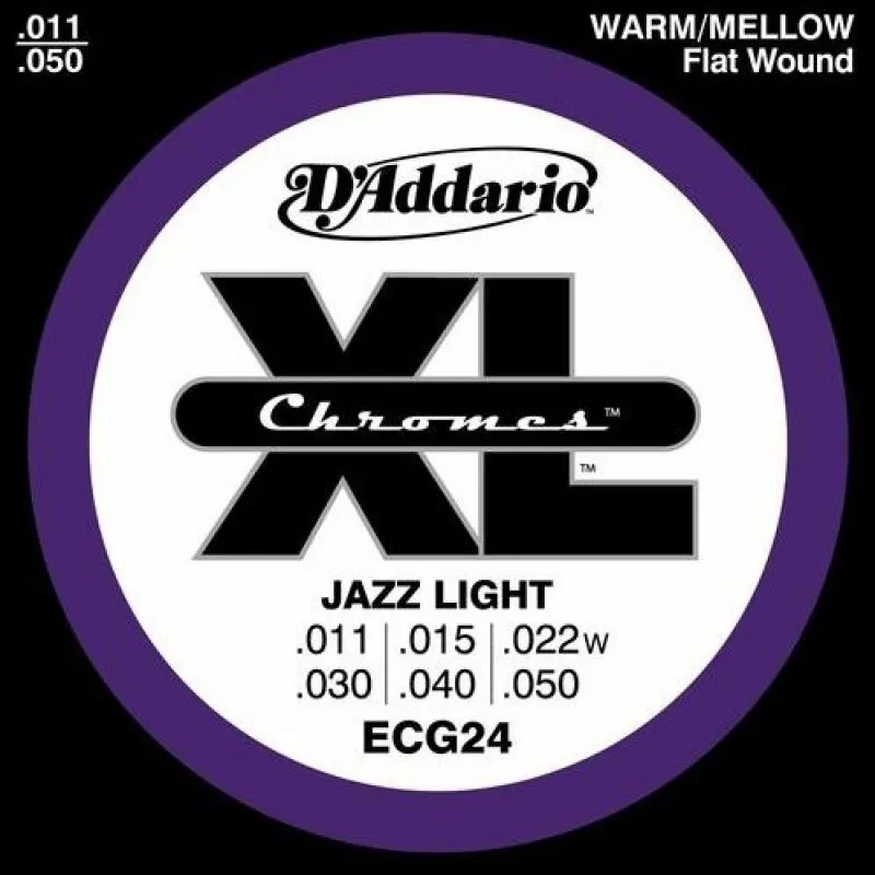D'ADDARIO D'Addario ECG24 - Chromes 11-50