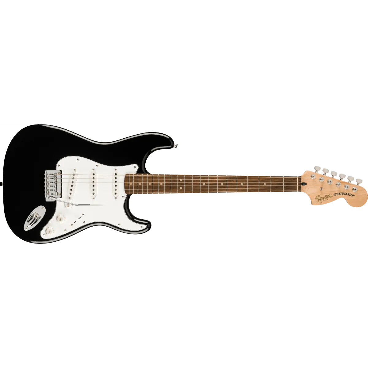 Squier Squier Affinity Series Stratocaster Mustang Micro Pack Laurel Fingerboard Black Gig Bag - zdjecie 2
