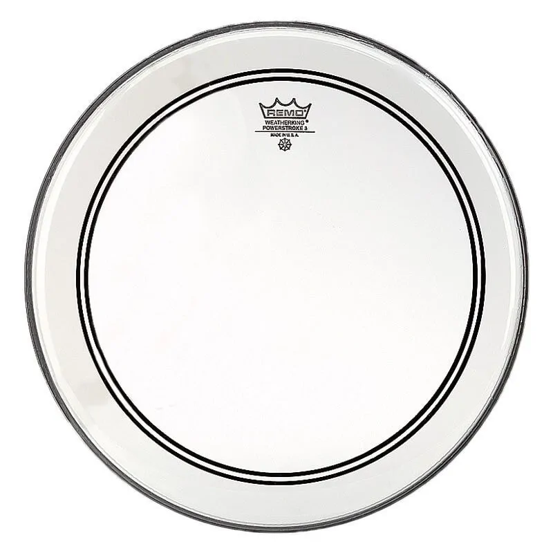 REMO Remo Powerstroke 3 Clear 16" naciąg uderzany