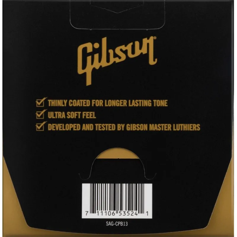 Gibson Gibson SAG-CPB13 13-56 Coated Phosphor Bronze struny elektryczne - zdjecie 2