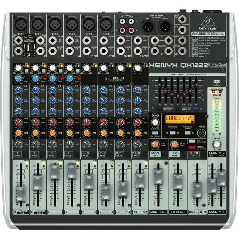 Behringer Behringer XENYX QX1222USB mixer