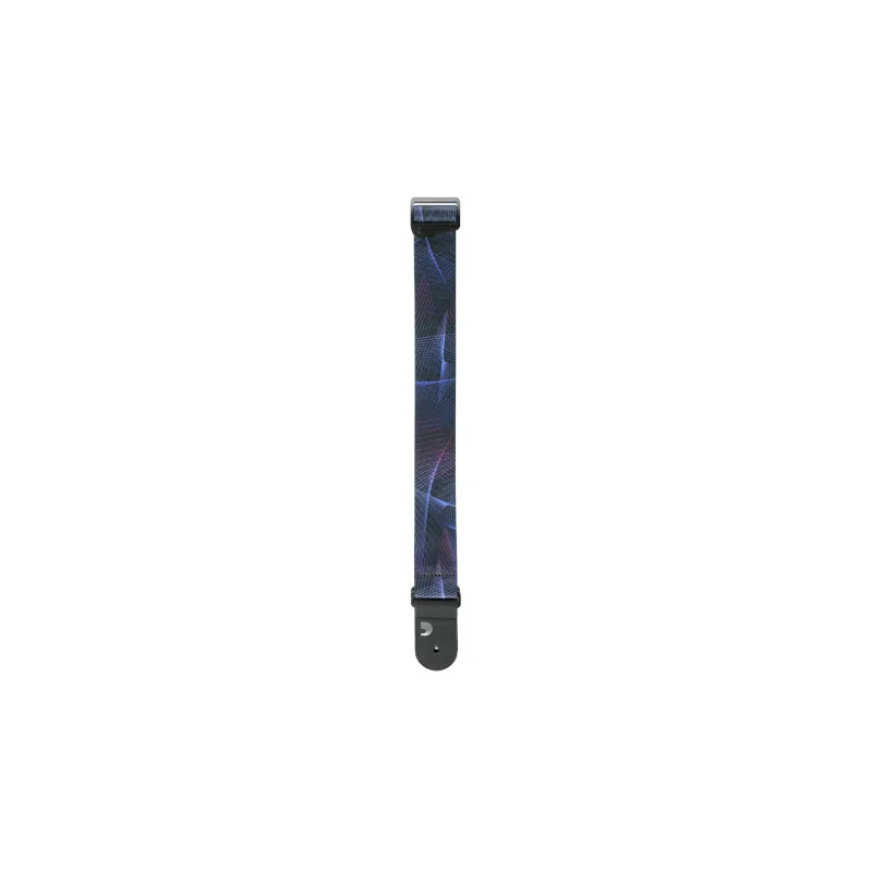 D'ADDARIO D'Addario 50RUN82 Outrun Polyester Guitar Strap Kaleidoscope - zdjecie 3