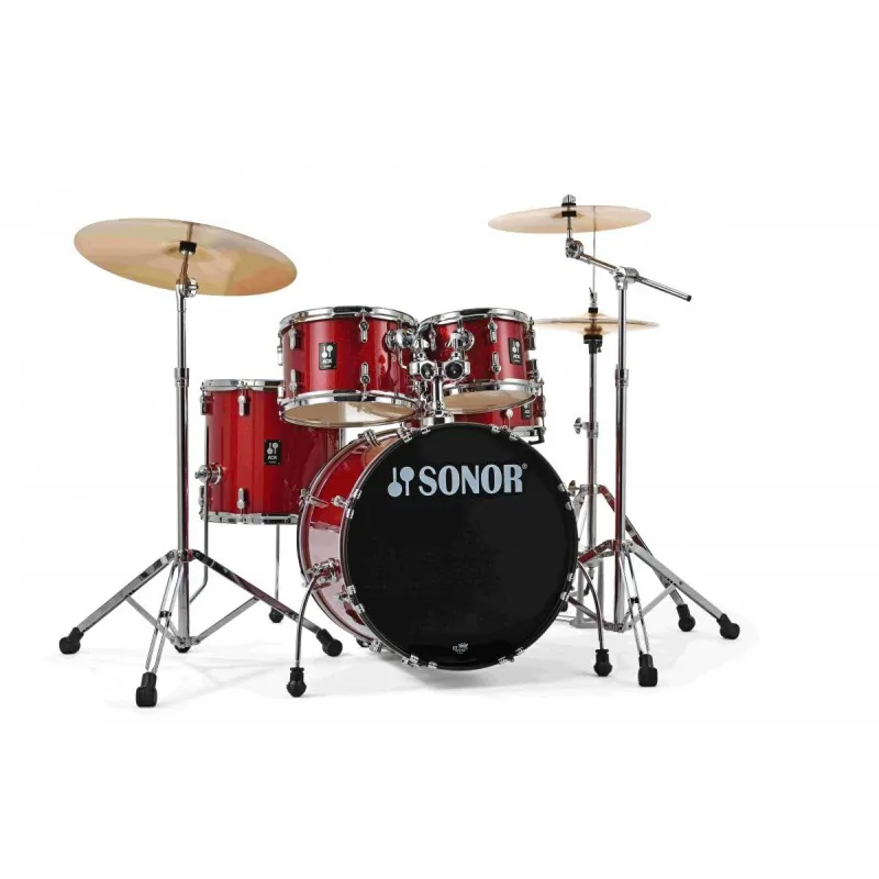 SONOR Sonor AQX Studio Set Red Moon Sparkle - zdjecie 3