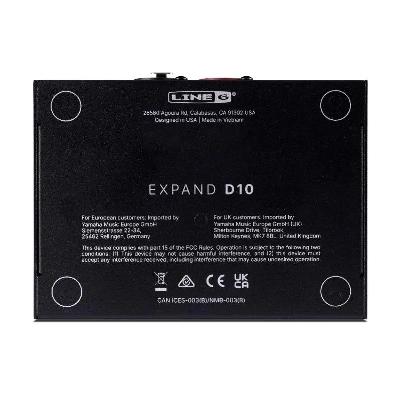 LINE 6 Line 6 Expand D10 konwerter do Helix Stadium AGENT - zdjecie 4