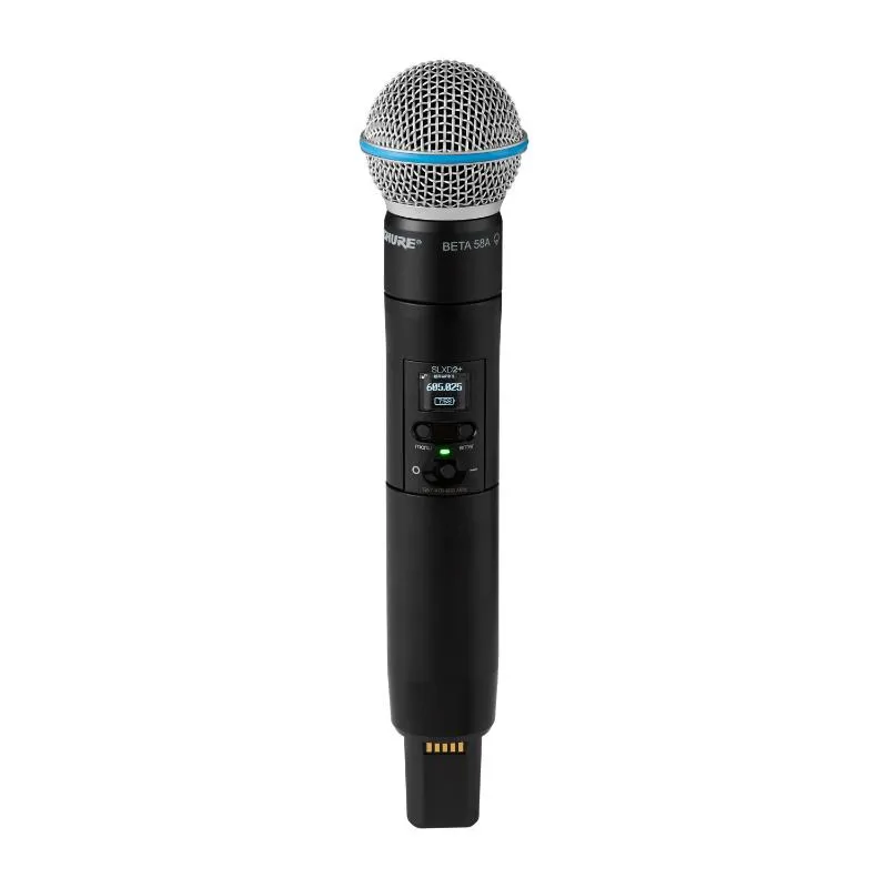 SHURE Shure SLXD24D+E/B58-G65 - Podwójny cyfrowy system bezprzewodowy z dwoma nadajnikami/mikrofonami "do ręki - zdjecie 2