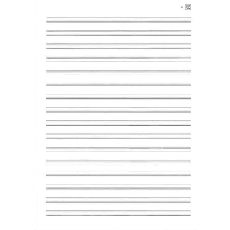 PWM Papier nutowy A4 stojący 16 linii