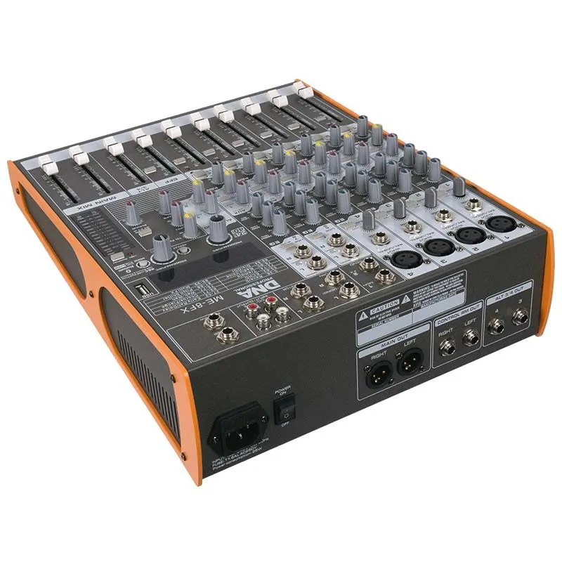 DNA DNA ME-8FX mikser audio 8 kanał USB Bluetooth - zdjecie 5