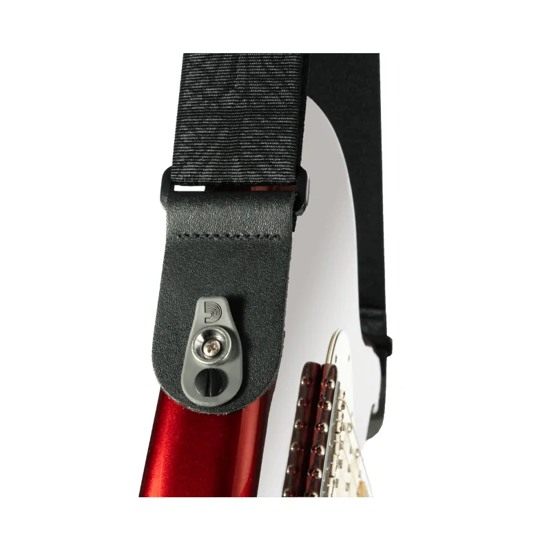 D'ADDARIO D'Addario 50TB02-RL Pad Lock Woven Lightning Black - zdjecie 4