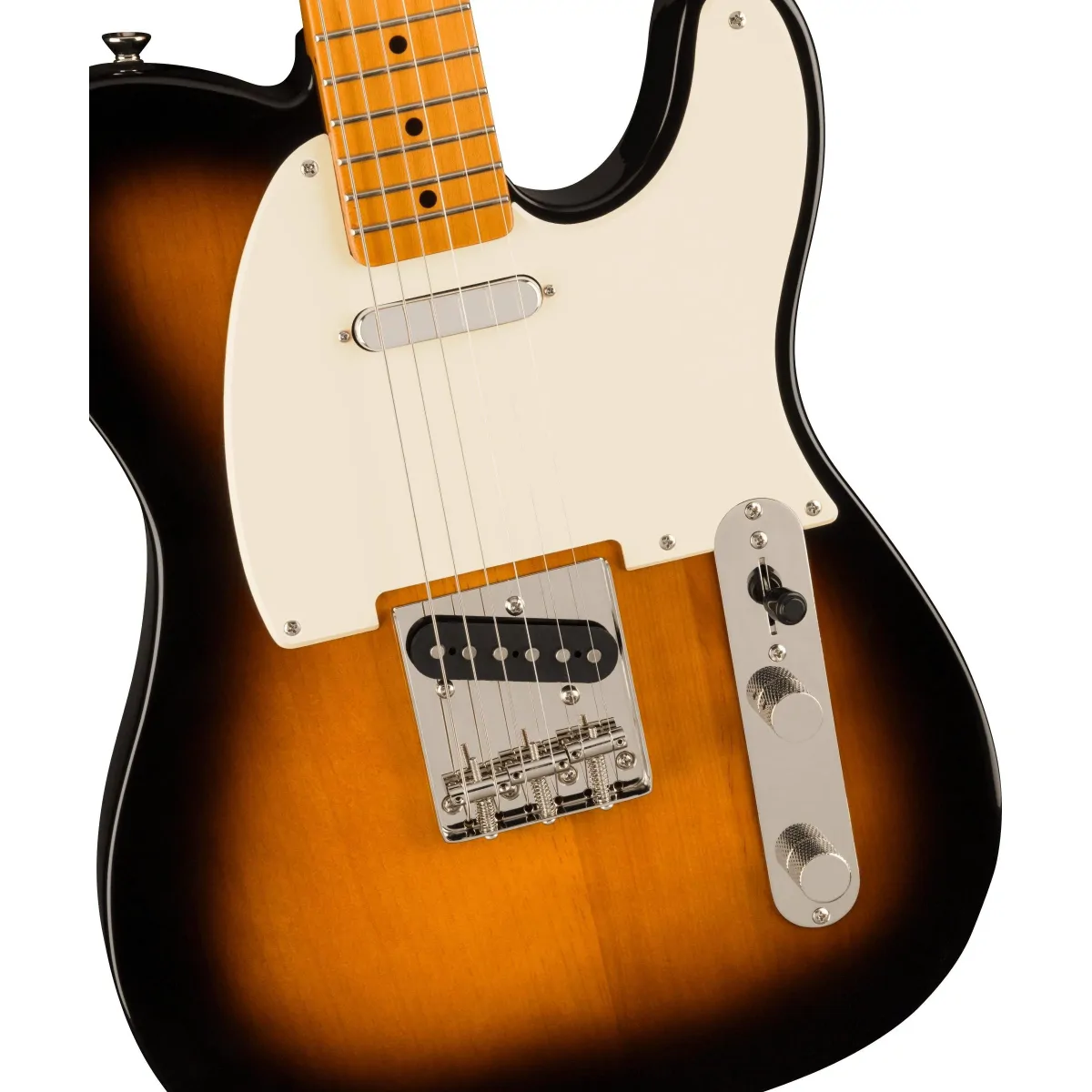 Squier Squier FSR Classic Vibe '50s Telecaster Maple Fingerboard Parchment Pickguard 2-Color Sunburst - zdjecie 2