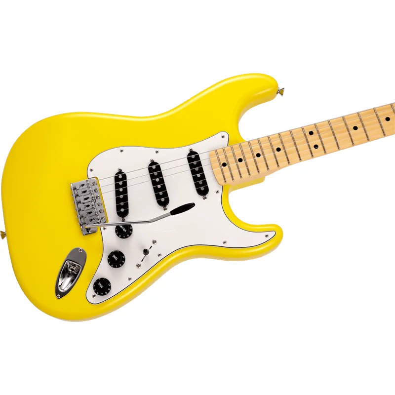 FENDER Fender Made in Japan Limited International Color Stratocaster Maple Fingerboard Monaco Yellow - zdjecie 4