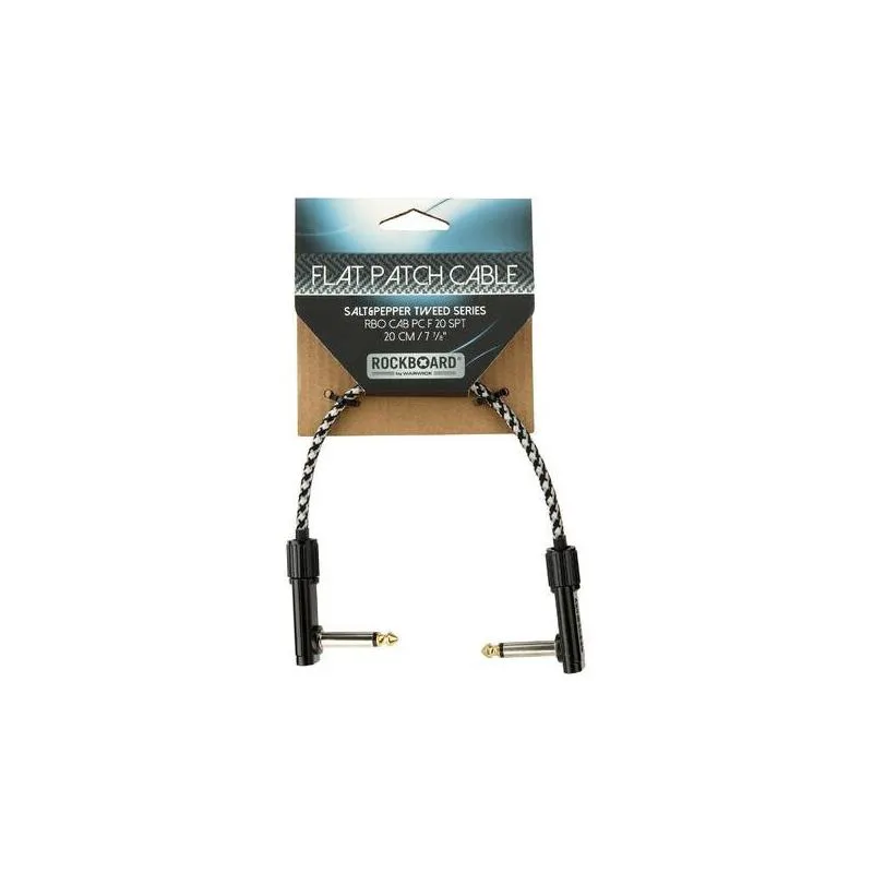 Rockboard RockBoard PCF20SPT Flat Patch Salt & Pepper Tweed 20cm kabel złączka - zdjecie 5