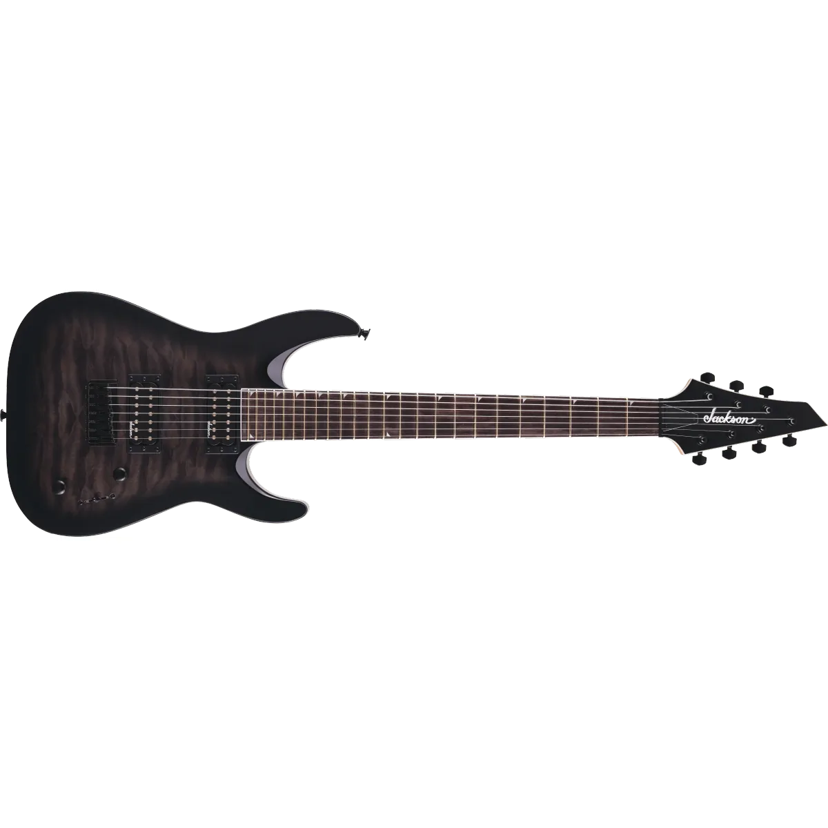 Jackson Jackson Amaranth Fingerboard Transparent Black Burst