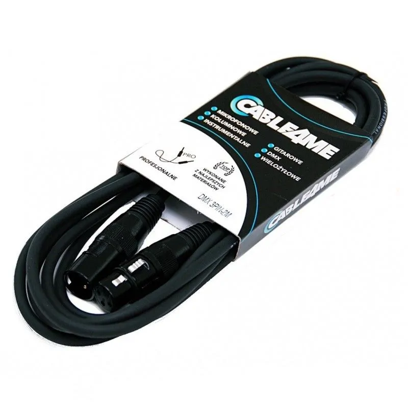 CABLE4ME CABLE4ME przewód kabel DMX 3pin 20m do świateł