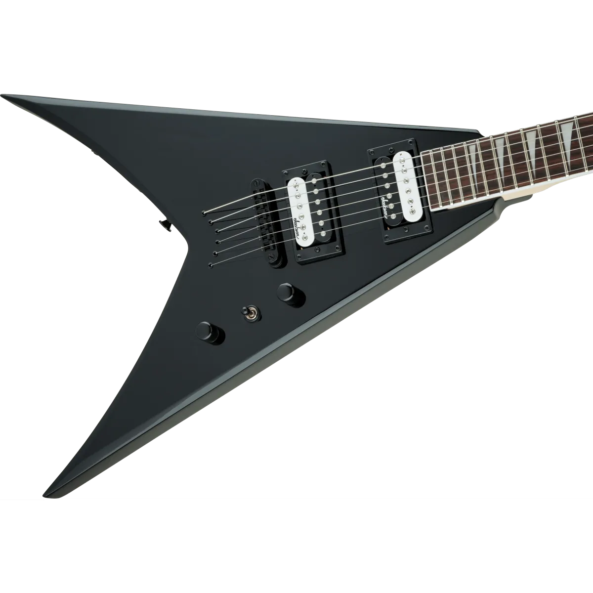 Jackson Jackson JS Series King V JS32T Amaranth Fingerboard Gloss Black - zdjecie 3