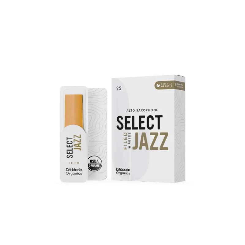 D'ADDARIO D'Addario Organic Select Jazz 2H Filed Alto Sax