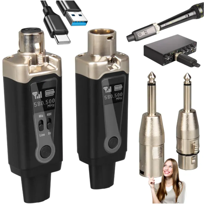 DNA DNA WXLR1 bezprzewodowy system transmisji audio UH