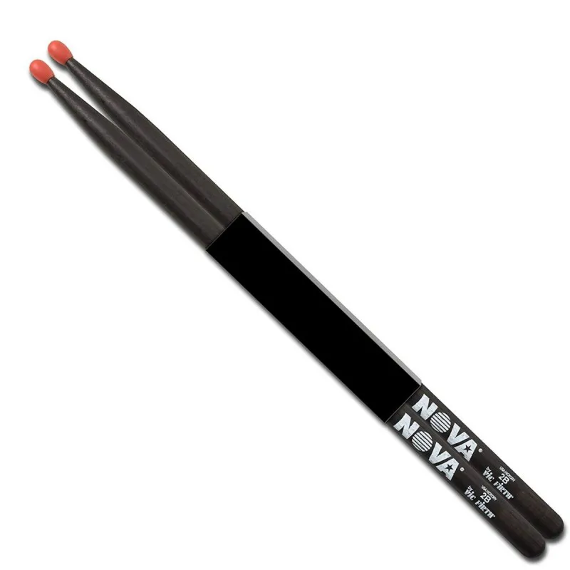VIC FIRTH Vic Firth Nova 2B Nylon Black Czarne pałki perkusyjne