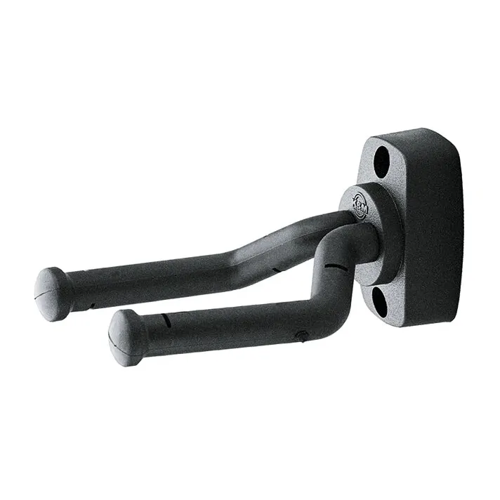 K&M K&M 16280-000-55 Wieszak na gitarę Czarny
