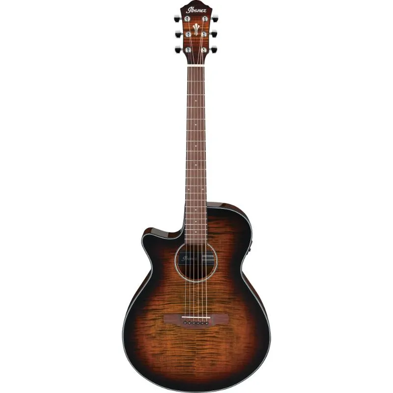 IBANEZ Ibanez AEG70L-TIH Tiger Burst High Gloss Gitara elektro-akustyczna leworęczna