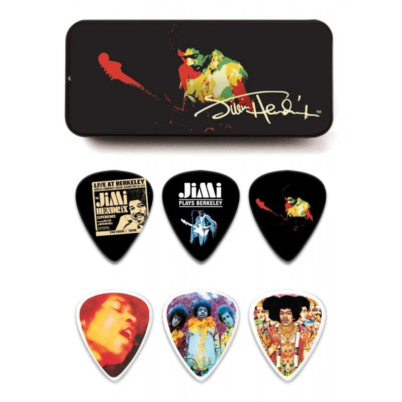 DUNLOP Dunlop JHPT04H Hendrix Band of Gypsys puszka 12 kostek