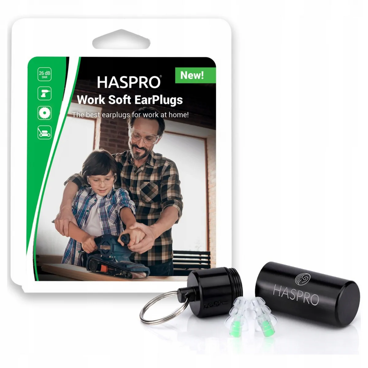 Haspro Haspro Work Soft Universal zatyczki do uszu