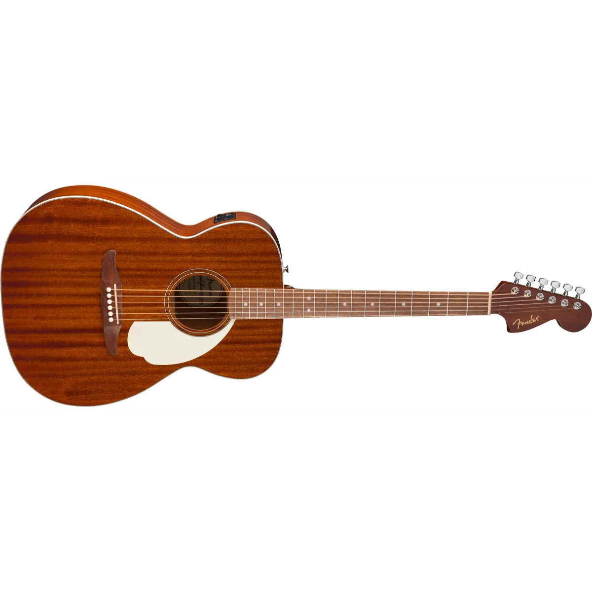 FENDER Fender California Standard Monterey E Sapele Top Ivory Pickguard Natural Sapele - zdjecie 3