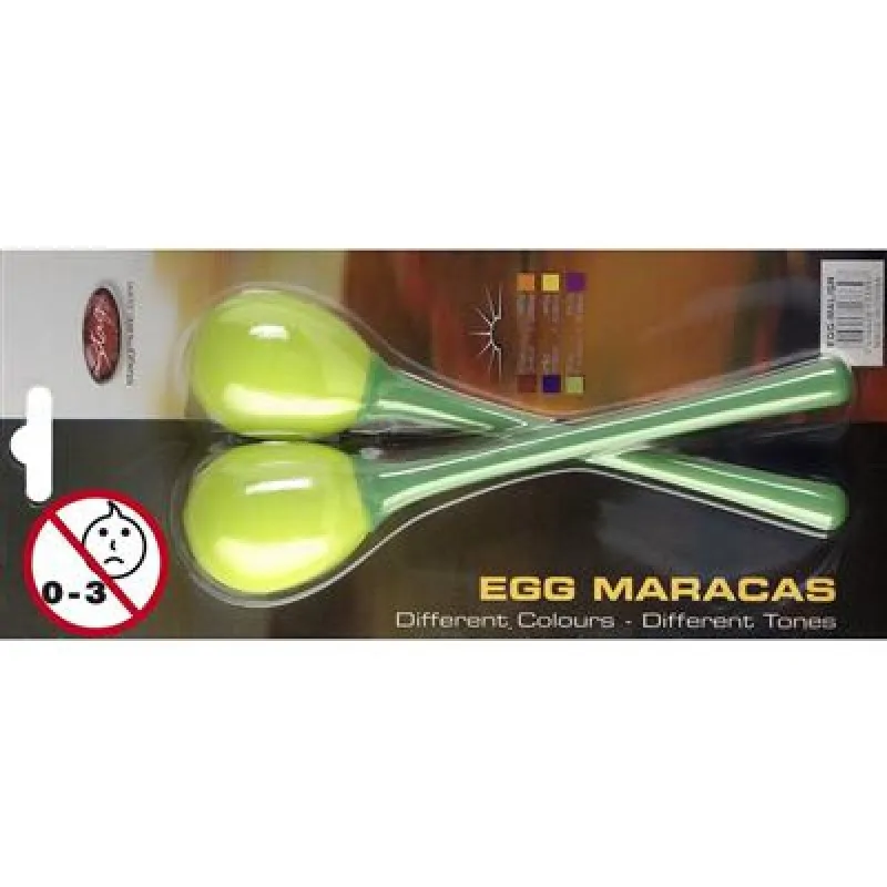STAGG Stagg EGG MA L/GR - marakasy plastikowe zielone