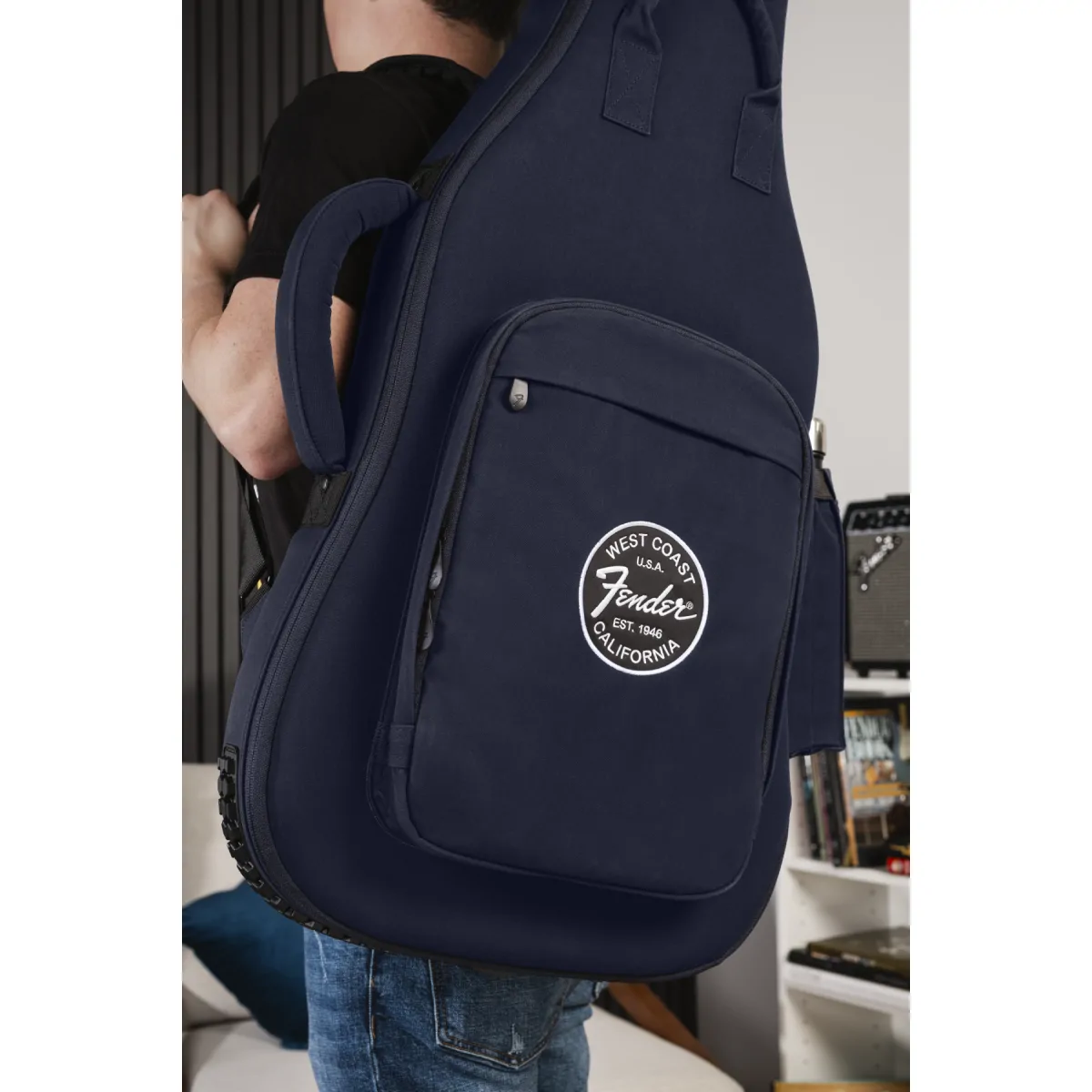 FENDER Fender Troubadour Electric Guitar Gig Bag Navy - zdjecie 11