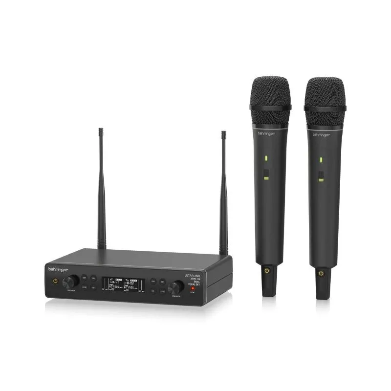 Behringer Behringer XTM1-35 DUAL VOCAL SET System bezprzewodowy UHF z 2 mikrofonami bezprzewodowymi - zdjecie 6