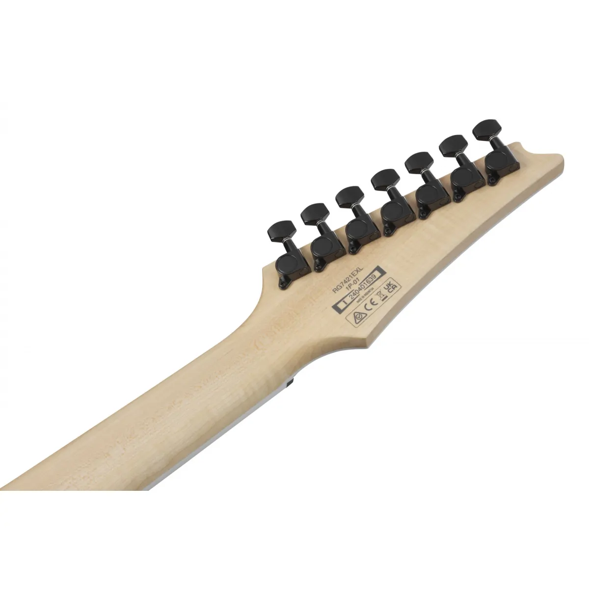 IBANEZ Ibanez RG7421EXL-BKF Black Flat 7-mio strunowa leworęczna - zdjecie 9