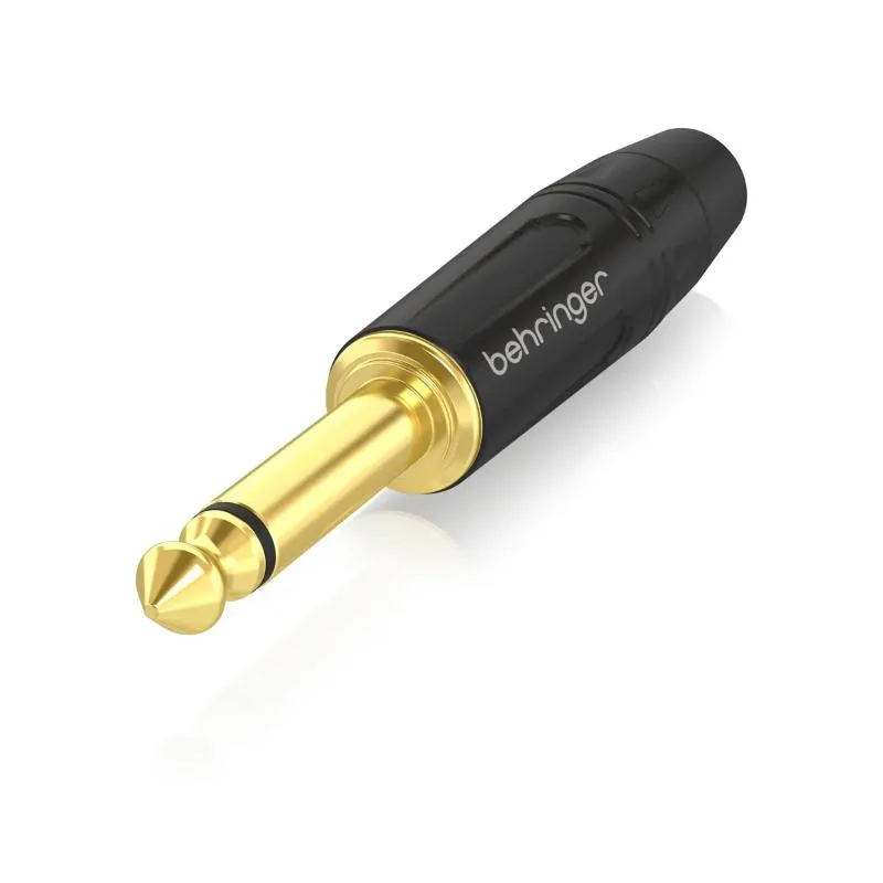 Behringer Behringer 4MG-BK Jack Mono 6,3 mm czarny/złoty - zdjecie 4